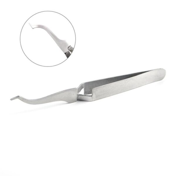 Buccal Tube Holding Tweezer – Orthodontic Placement Instrument